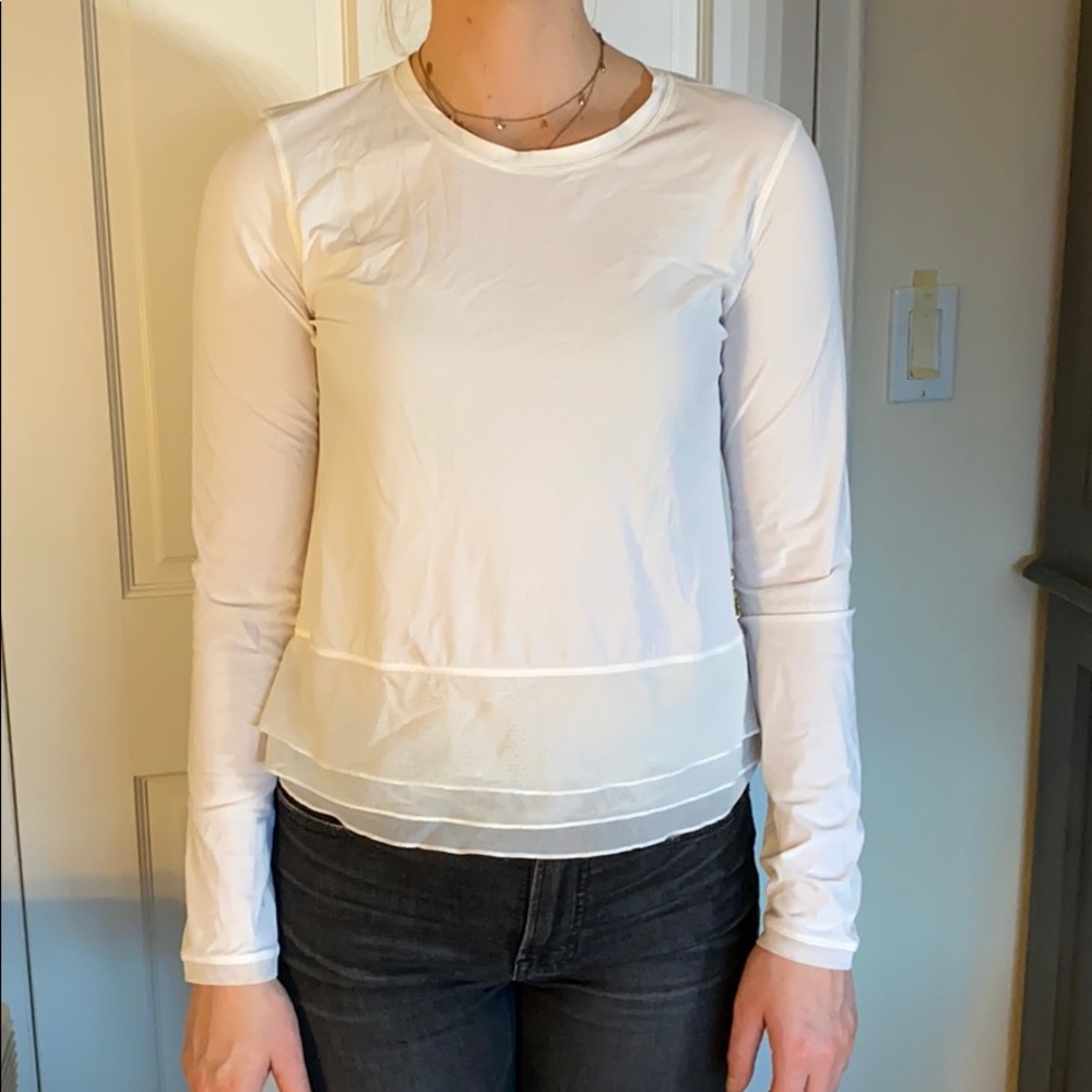 Lulu lemon athletic yoga top